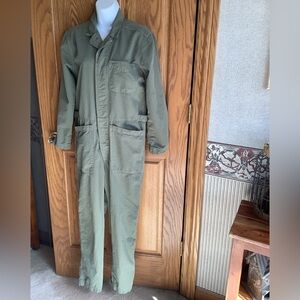 Lucky Brand Jumpsuit.  Size S. Olive green